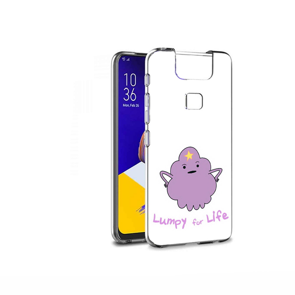 

Чехол MyPads Tocco для Asus ZenFone 6 (ZS630KL) Принцесса пупырчатого королевства, Прозрачный, Tocco
