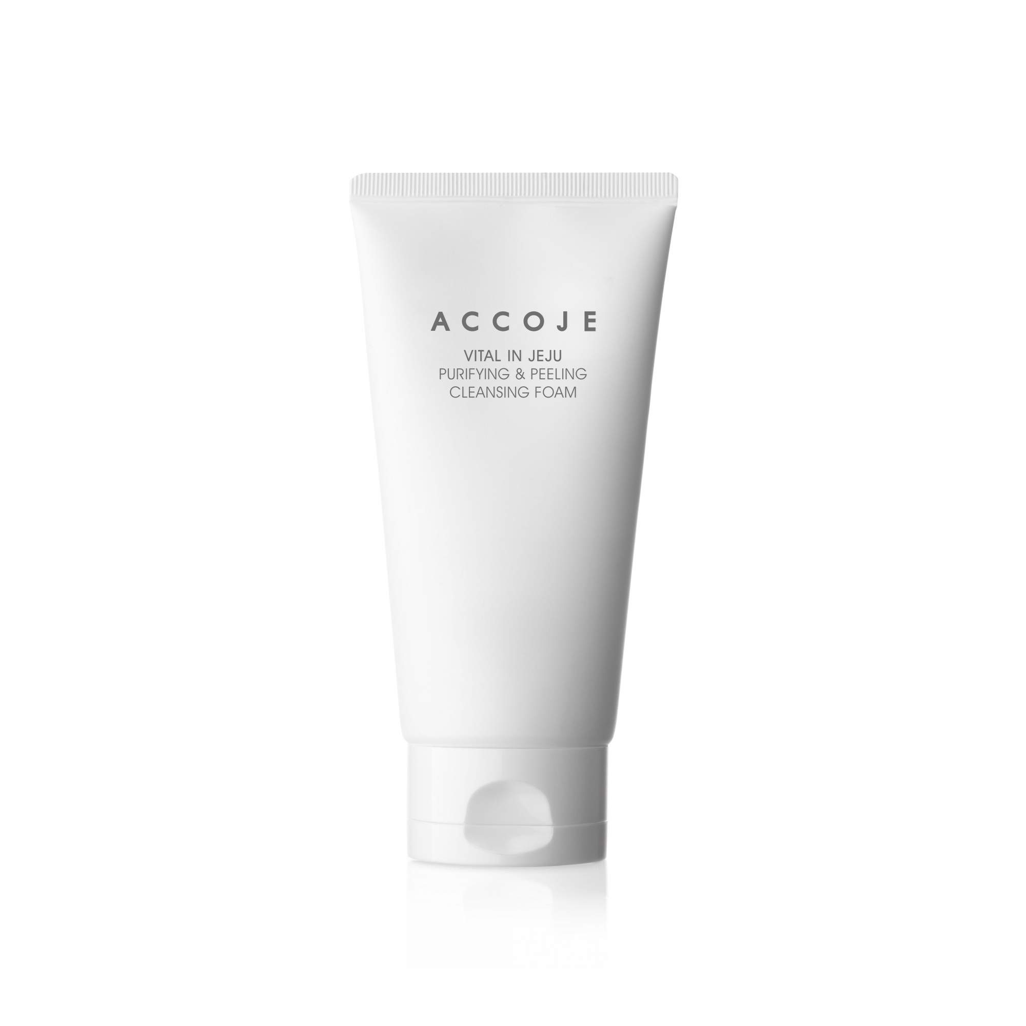 Пенка для лица Vital in Jeju Accoje очищающая и отшелушивающая 150мл