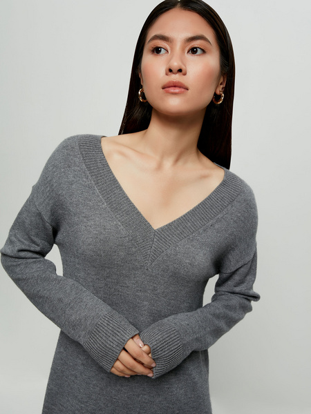 

Платье женское ZARINA 2460639542 серое XS, Серый, 2460639542