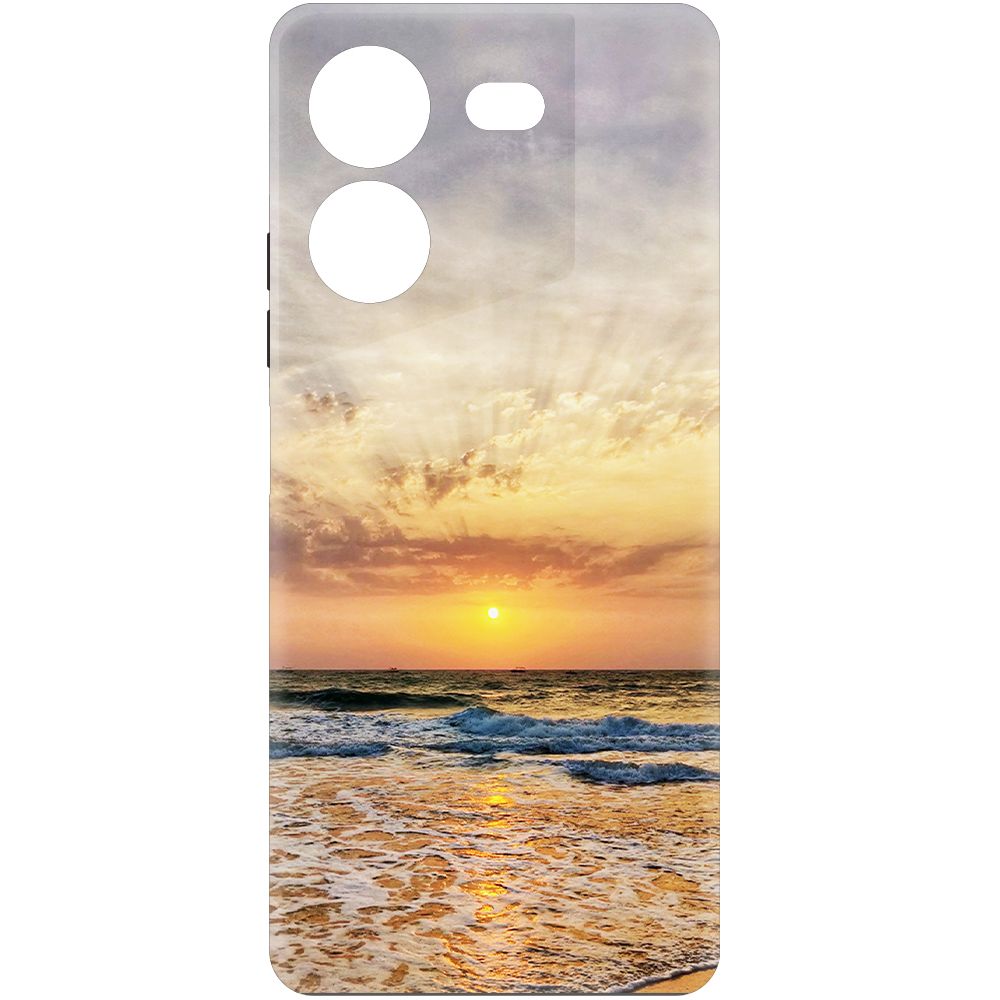 

Чехол-накладка Krutoff Soft Case Индия, Пляжи Гоа для TECNO Pova 5 черный
