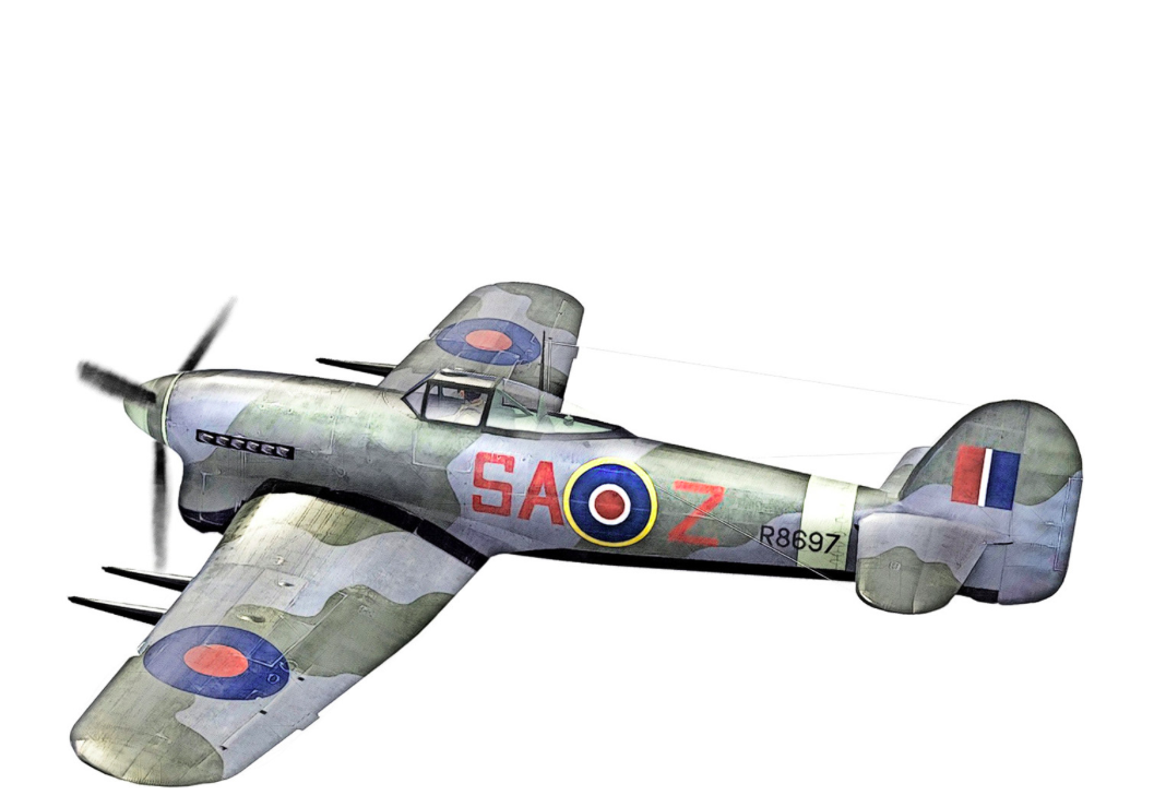 

QC72035 Набор остекления для модели Hawker Typhoon Mk.1b early Brengun
