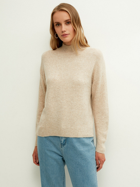 

Свитер женский ZARINA 2460628808-64 бежевый L, 2460628808-64