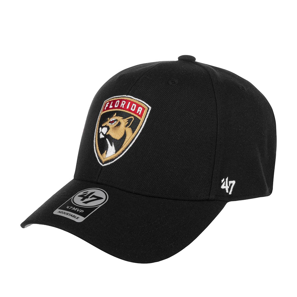 Бейсболка унисекс 47 BRAND H-MVP26WBV Florida Panthers NHL черная, one size