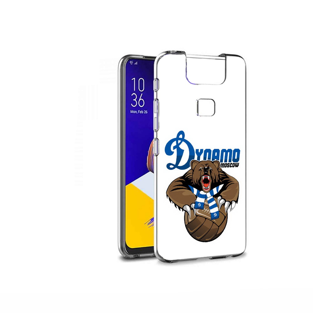 

Чехол MyPads Tocco для Asus ZenFone 6 (ZS630KL) ФК Динамо медведь, Прозрачный, Tocco