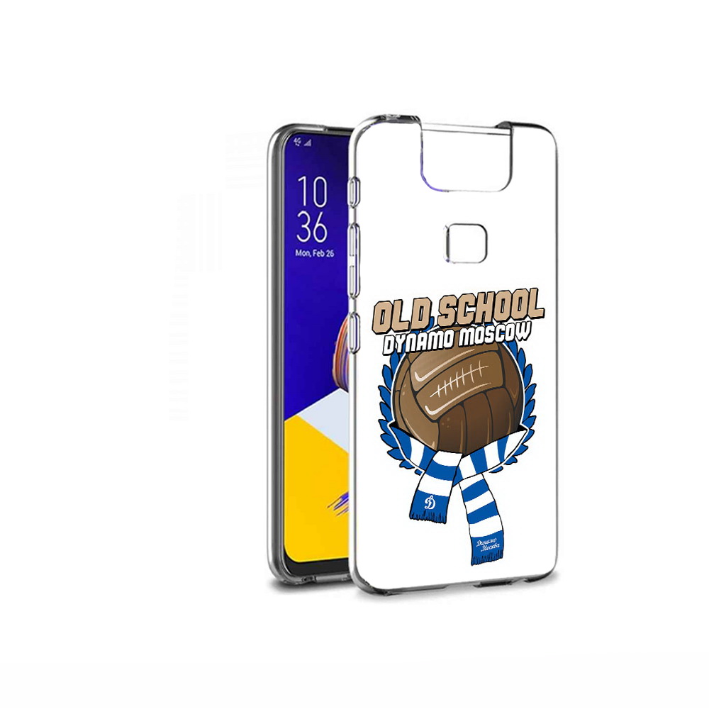 

Чехол MyPads Tocco для Asus ZenFone 6 (ZS630KL) ФК Динамо олд скул, Прозрачный, Tocco