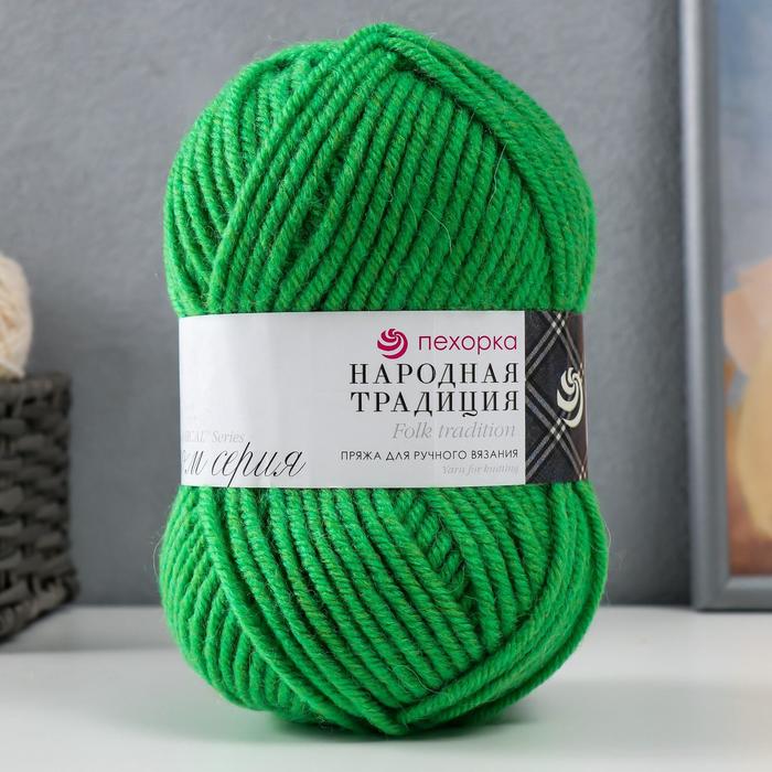 

Пряжа Народная традиция 30% шерсть 70% акрил 100м/100гр (65-Экзотика)