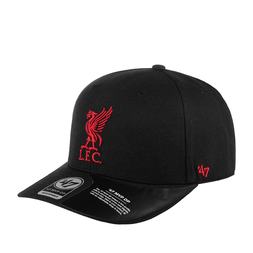

Бейсболка унисекс 47 BRAND EPL-CLZOE04WBP Liverpool FC EPL черная/красная, Черный, EPL-CLZOE04WBP Liverpool FC EPL