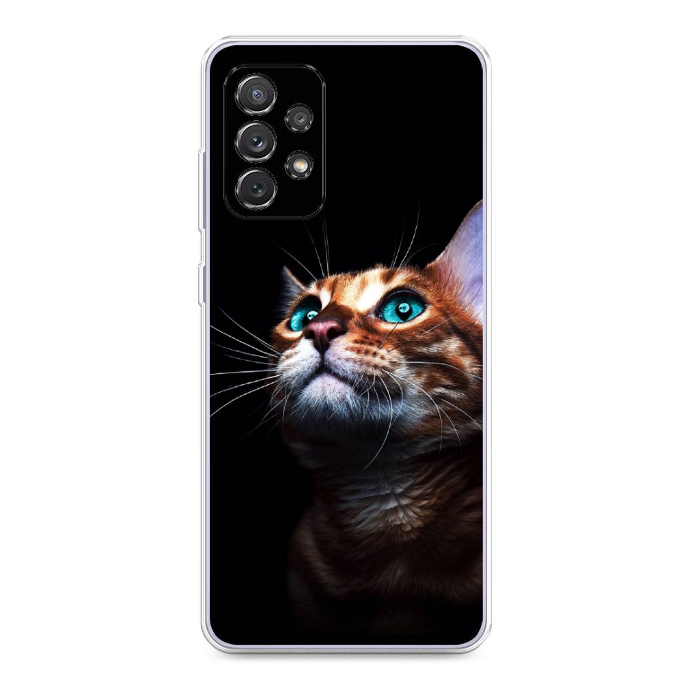 

Чехол Awog на Samsung Galaxy A73 / Самсунг A73 "Мечтательный кот", Коричневый, 2104650-1