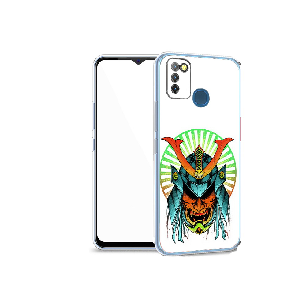 

Чехол MyPads Tocco для Infinix Hot 10 Lite ешимитсу рисунок, Прозрачный, Tocco