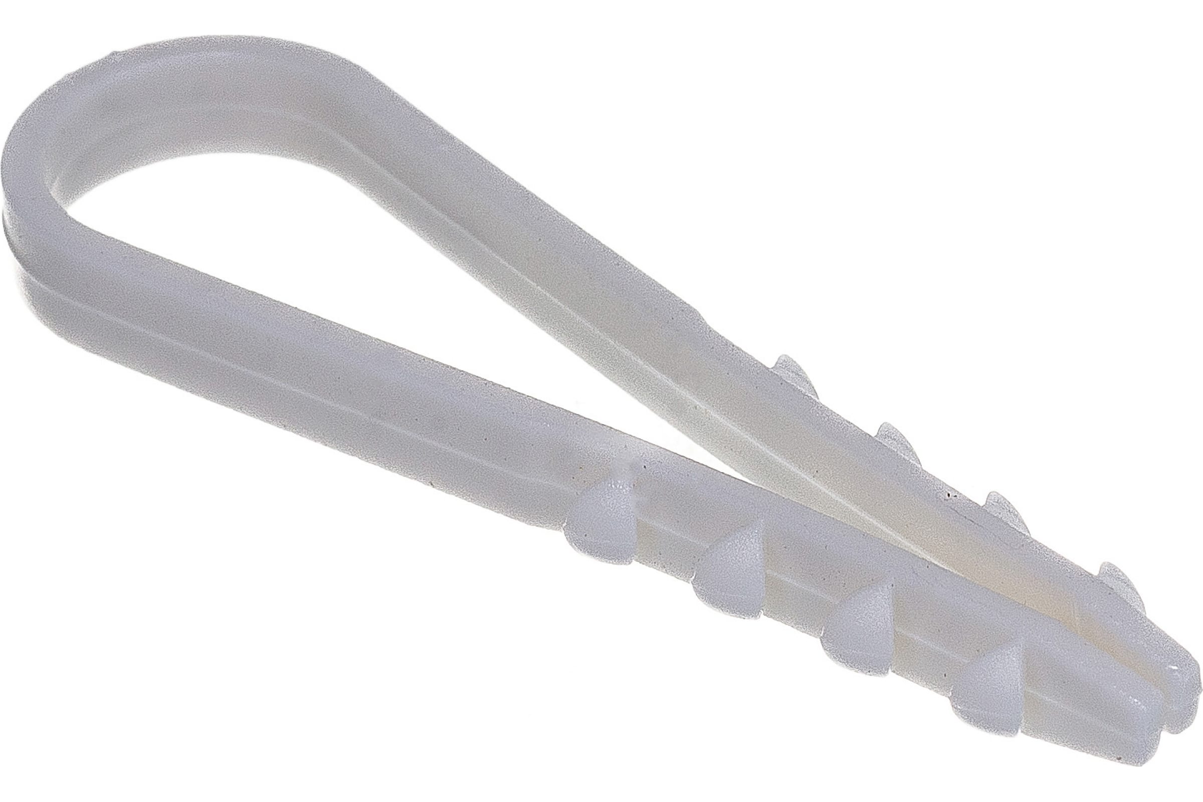

FORTISFLEX Дюбель-хомут(нейлон) ДХ 11-18 (б) 100шт. 56867, Белый
