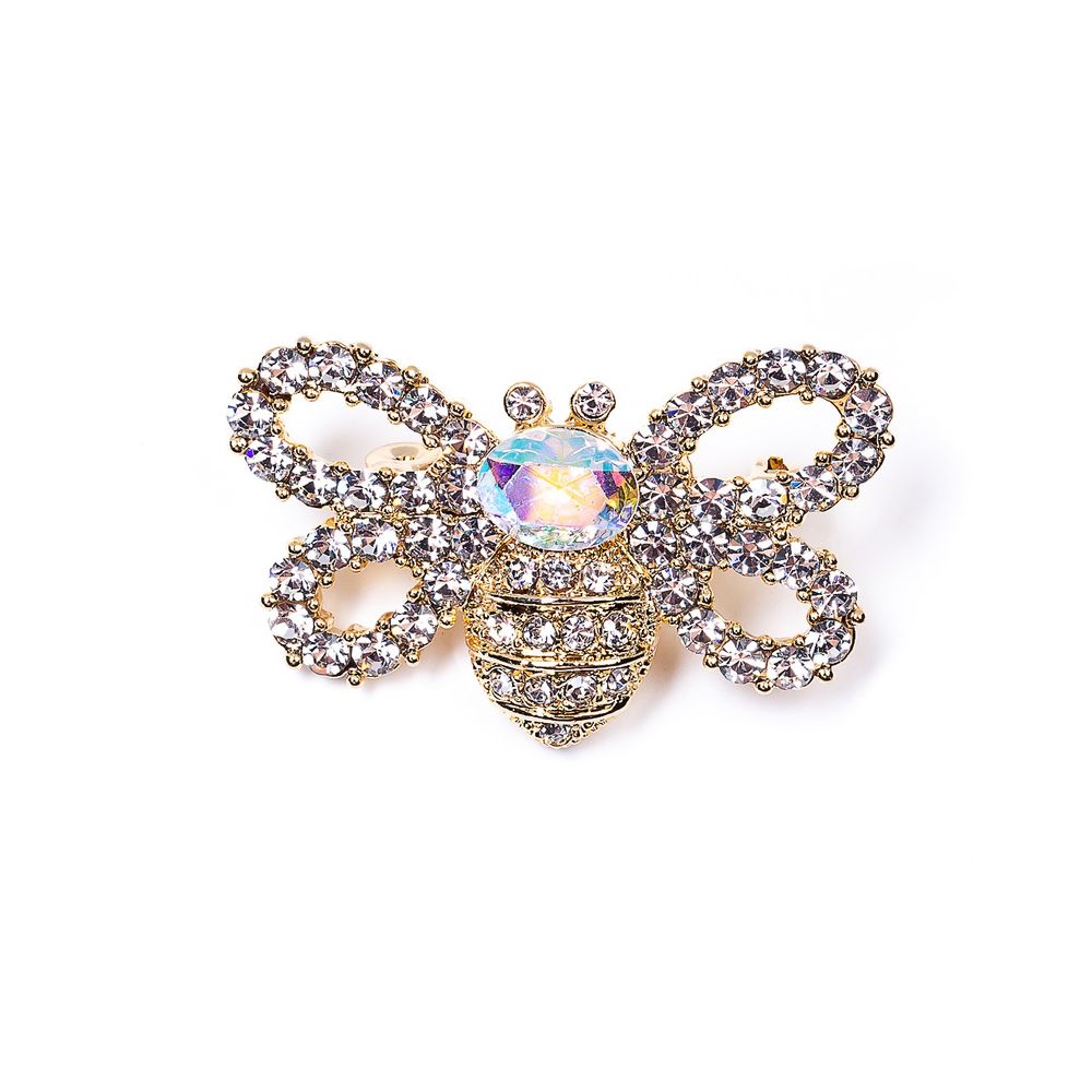 

Брошь из бижутерного сплава с swarovski Moon Paris MoS-22.03-018_01, MoS-22.03-018_01