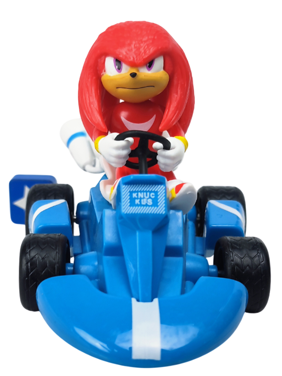 Машинка инерционная Наклз Соник Sonic the Hedgehog 12х75х9 см 1610₽