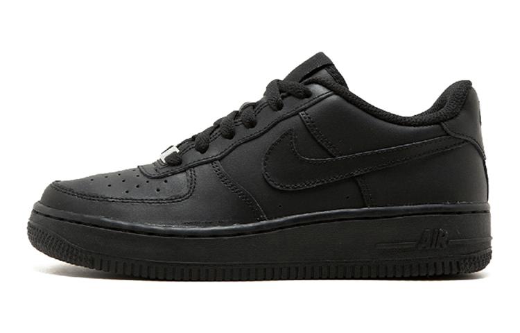 

Кеды унисекс Nike Air Force 1 GS черные 39 EU, Черный, Air Force 1 GS
