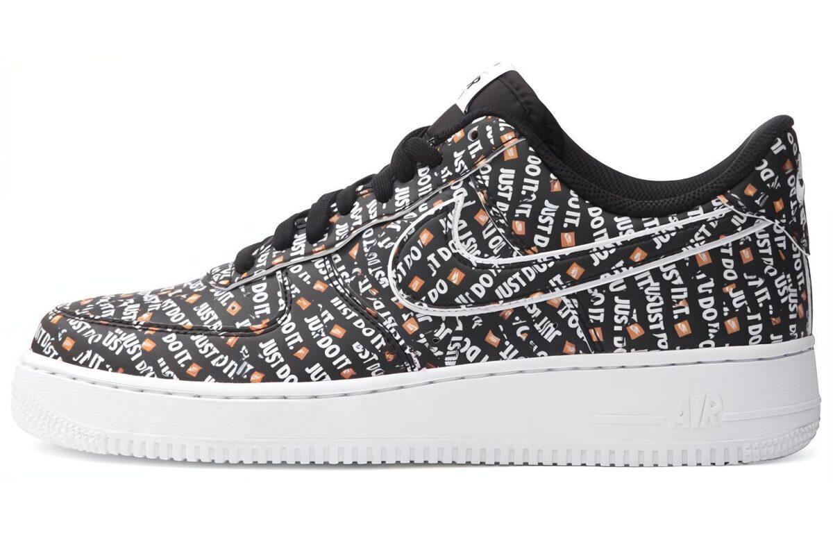 

Кеды унисекс Nike Air Force 1 07 LV8 JDI черные 37.5 EU, Черный, Air Force 1 07 LV8 JDI