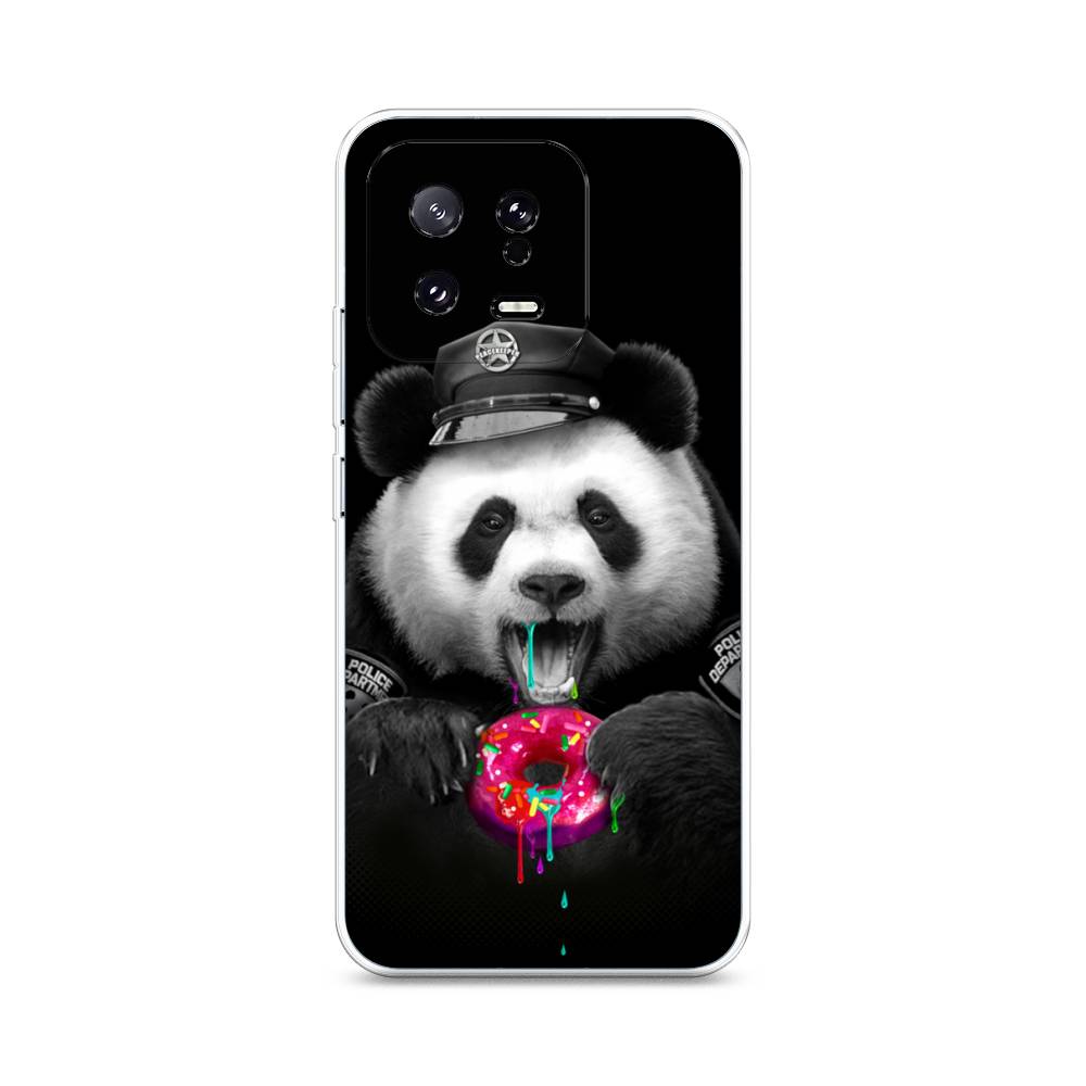 

Чехол Awog на Xiaomi 13 5G "Панда police", Черный;белый;розовый, 317250-2