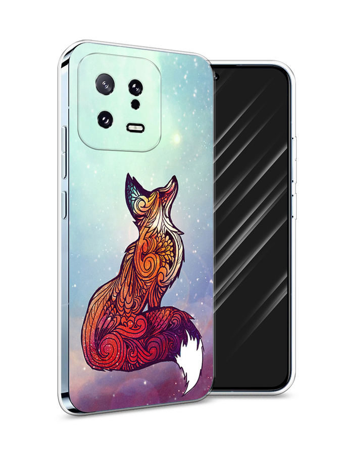 

Чехол Awog на Xiaomi 13 5G "Лиса 1", Голубой;фиолетовый, 317250-1