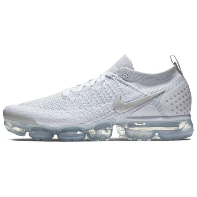 

Кроссовки унисекс Nike VaporMax Flyknit 2 White белые 42.5 EU, Белый, VaporMax Flyknit 2 White