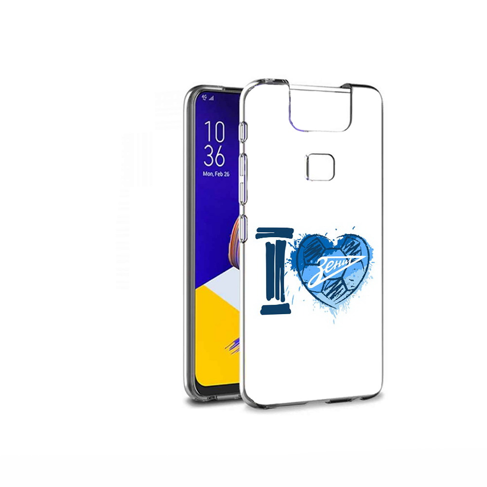 Чехол MyPads Tocco для Asus ZenFone 6 (ZS630KL) ФК я люблю зенит