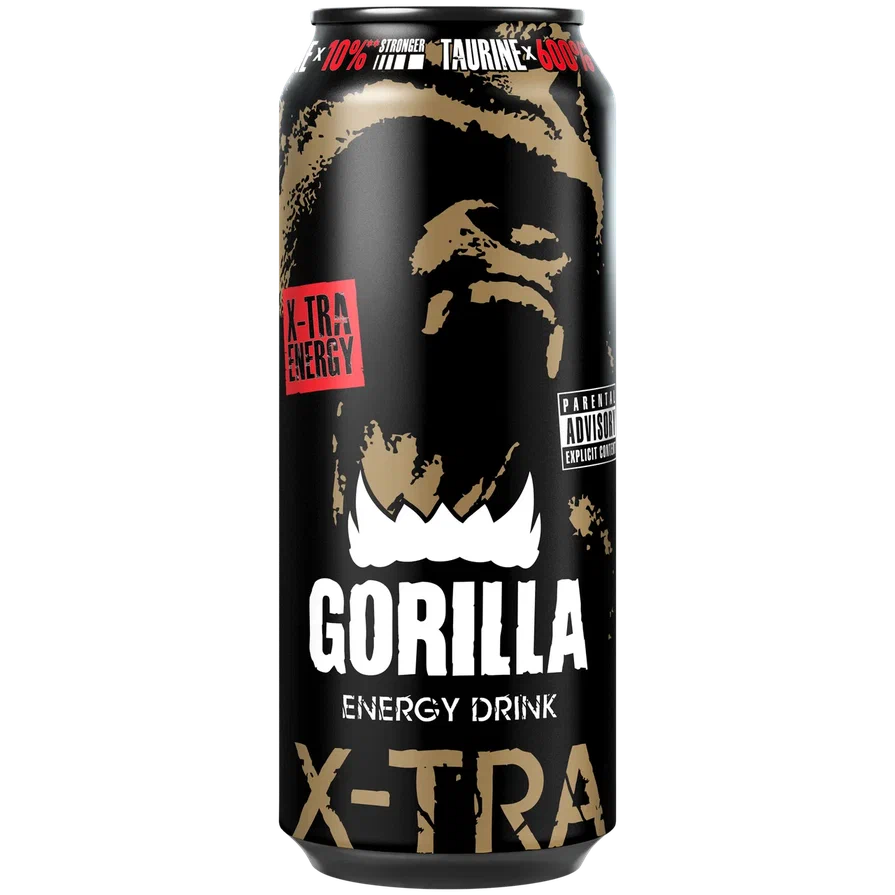 Энергетический напиток Gorilla Extra Energy газированный 450 мл