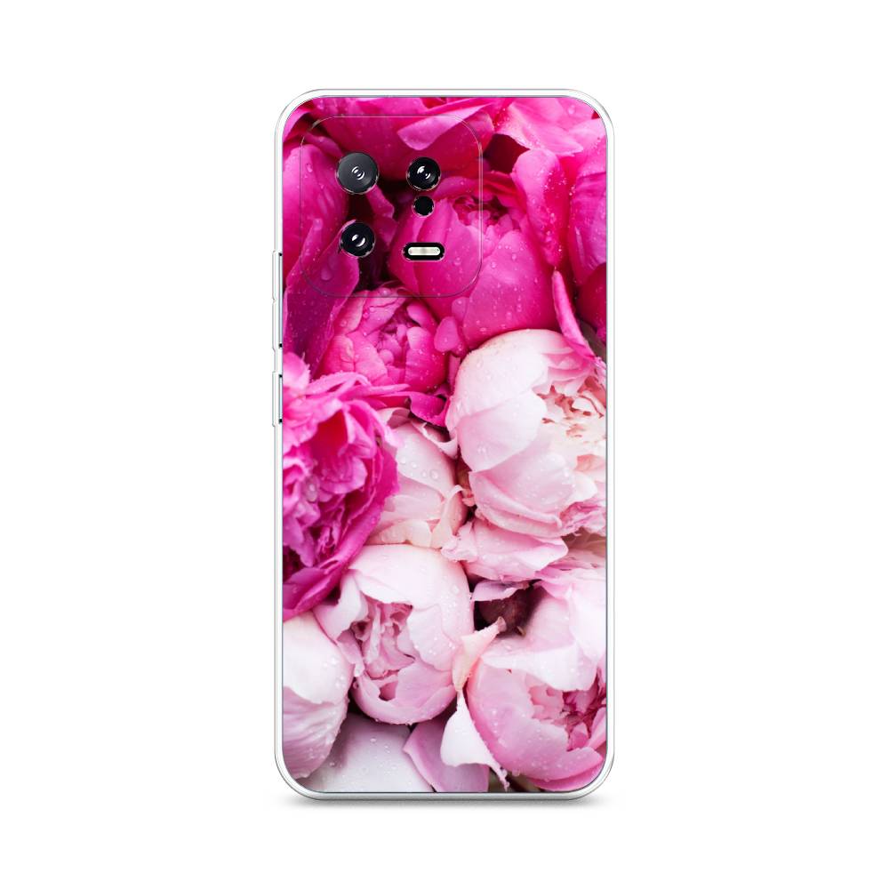 

Чехол Awog на Xiaomi 13 5G "Пионы розово-белые", Белый;розовый, 317250-8