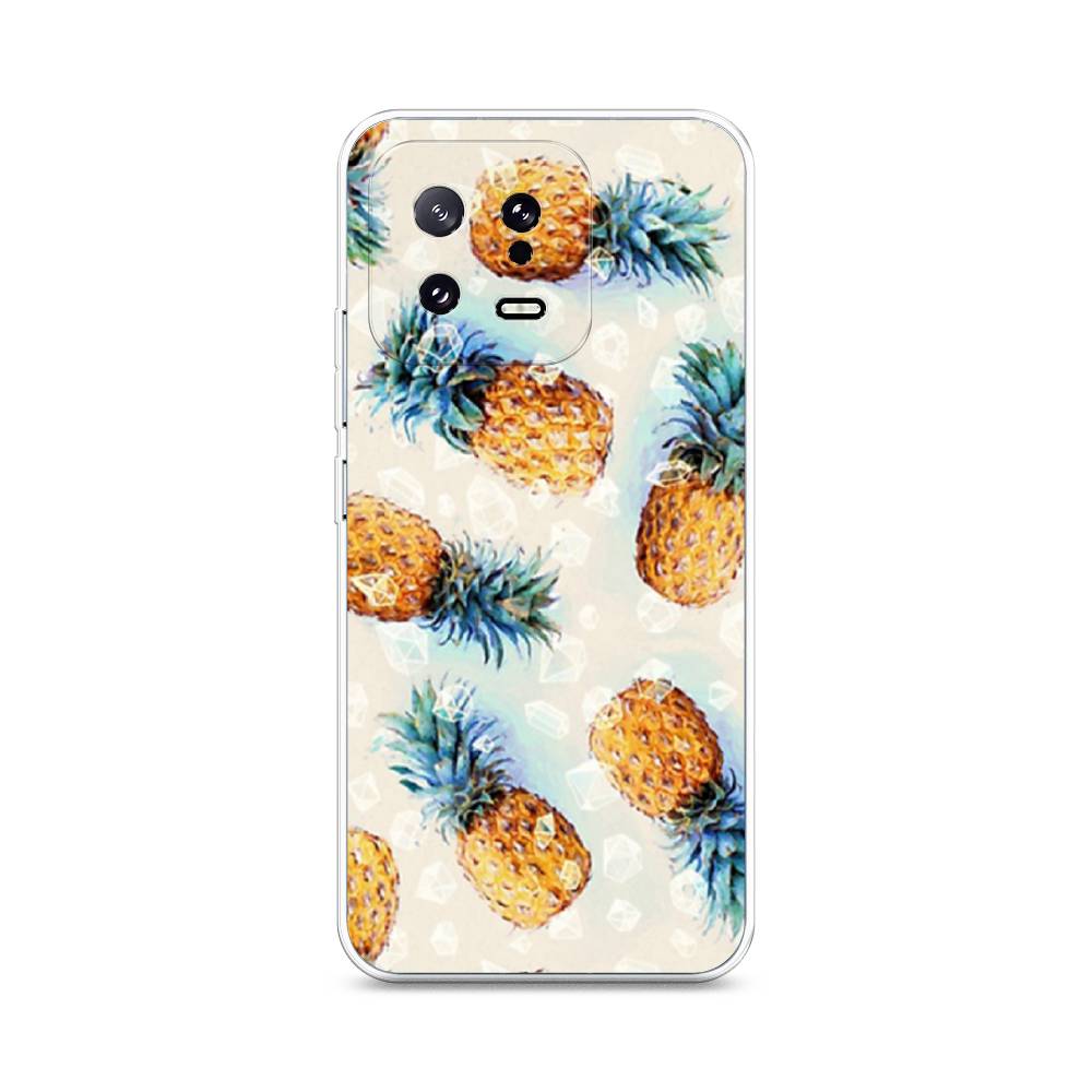 

Чехол Awog на Xiaomi 13 5G "Ананасы", Бежевый, 317250-3