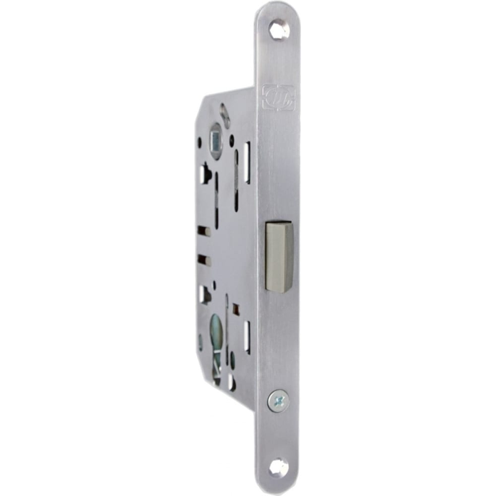 Корпус замка DOORLOCK DL431/50 PZ85 MCR матовый хром, реверсивный, пластиковая защелка, II