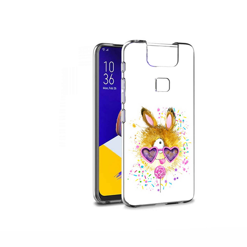

Чехол MyPads Tocco для Asus ZenFone 6 (ZS630KL) Чупя, Прозрачный, Tocco