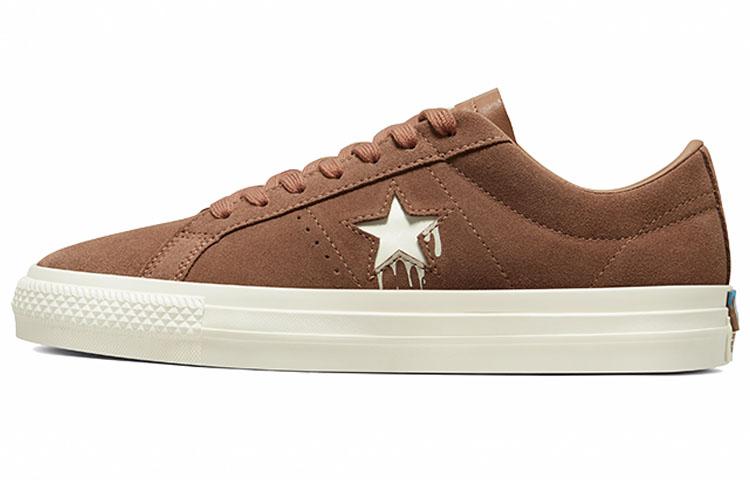 

Кеды унисекс Converse one star коричневые 38 EU, Коричневый, one star