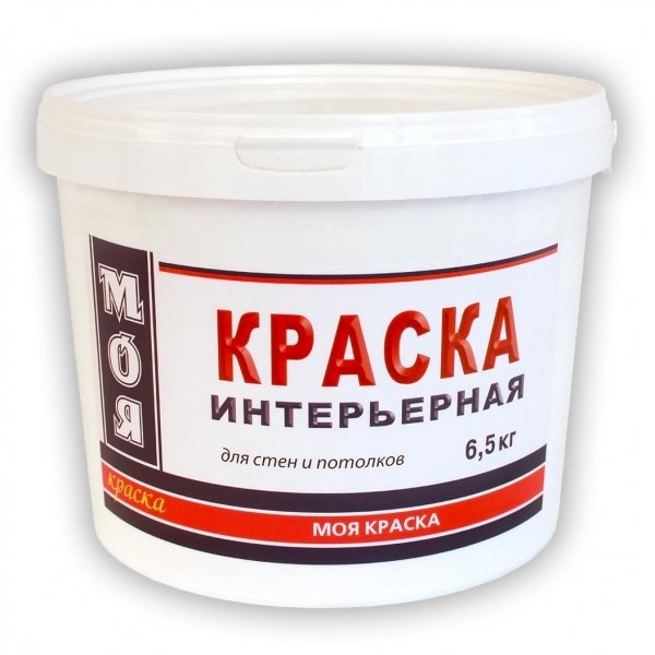 Краска ВД Моя Краска Интерьерная 6,5 кг