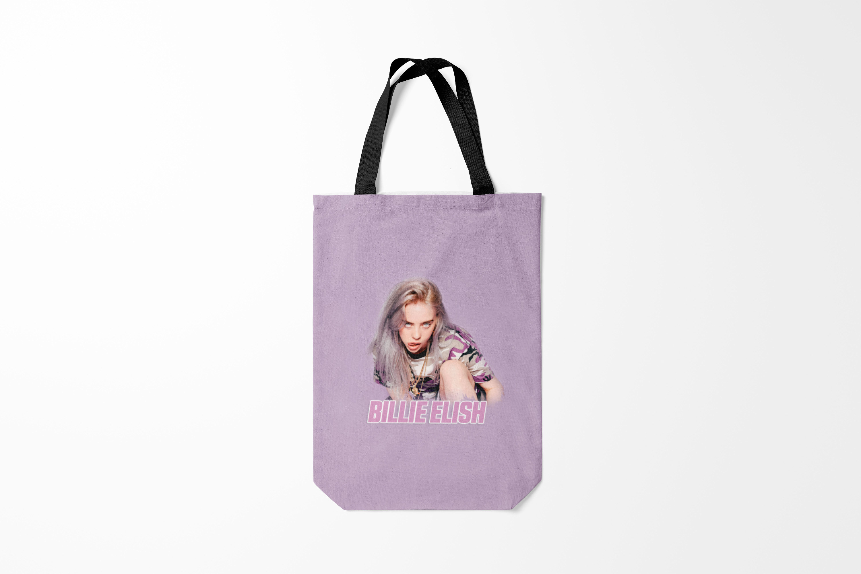 

Сумка шoппер унисекс Burnettie Billie Eilish, фиолетовый, Billie Eilish