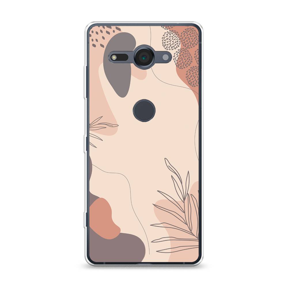 

Чехол для Sony Xperia XZ2 Compact "Нюдовые тона", Коричневый;серый, 52950-4