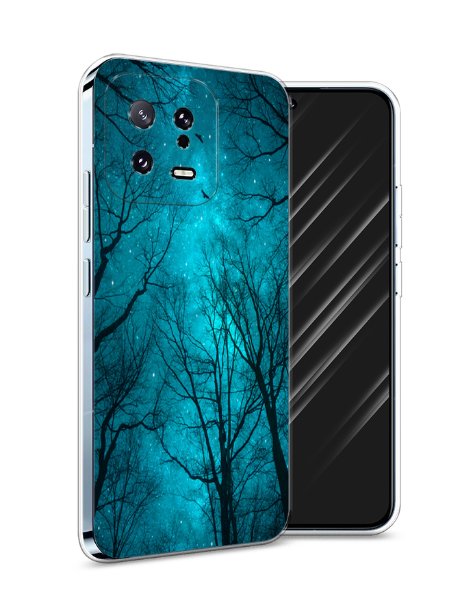 

Чехол Awog на Xiaomi 13 5G "Сказочный лес", Черный;голубой, 317250-4