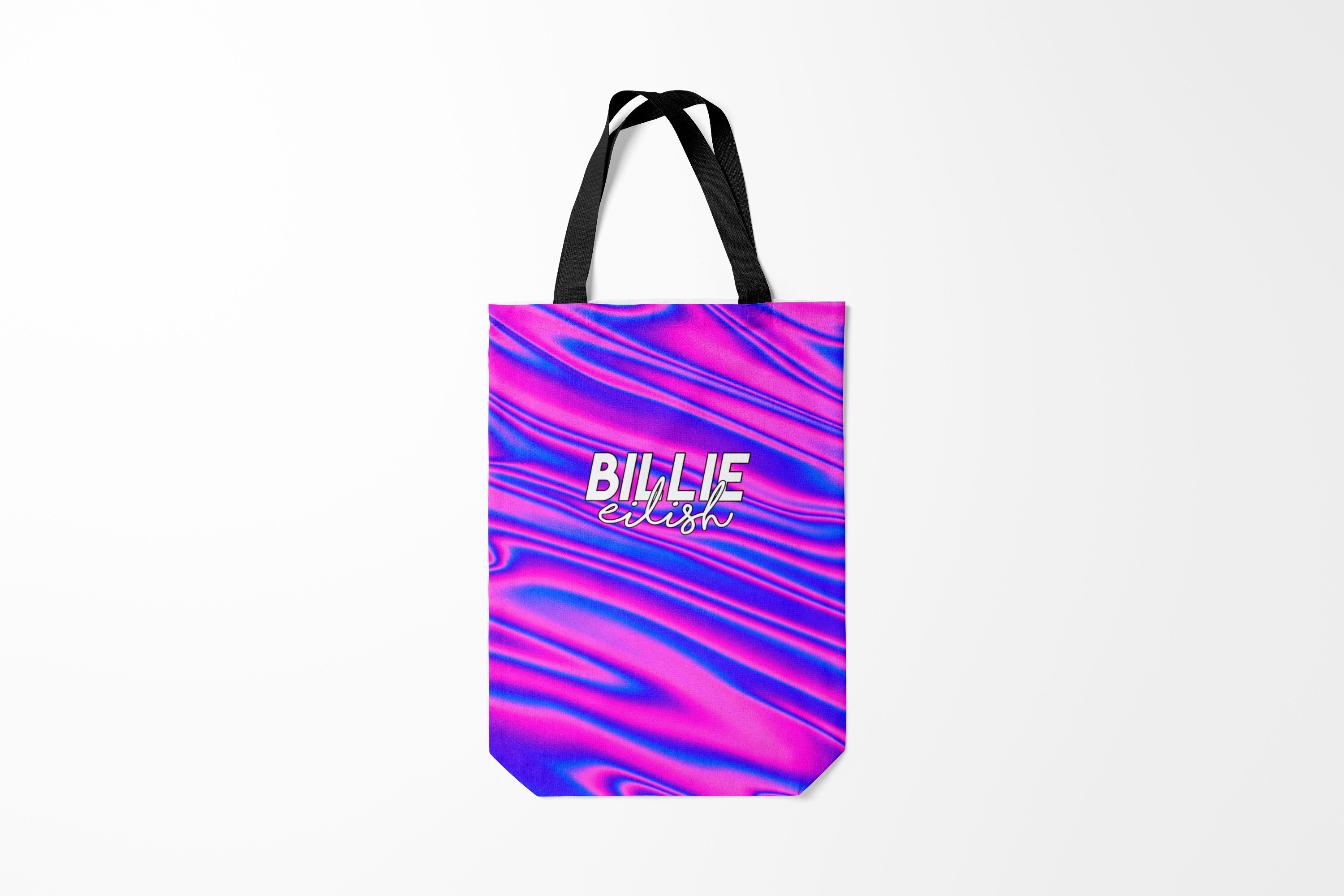 

Сумка шoппер унисекс Burnettie Billie Eilish, розовый, Billie Eilish