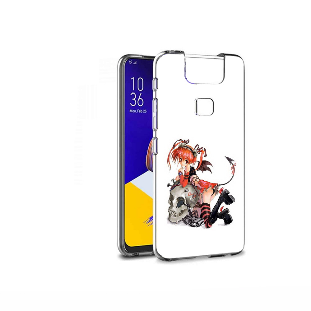 Чехол MyPads Tocco для Asus ZenFone 6 (ZS630KL) аниме