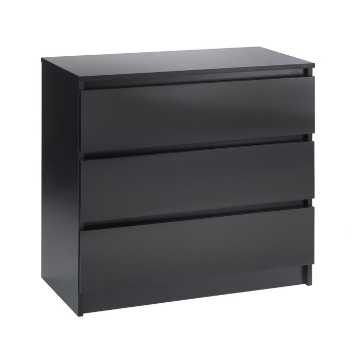 

Комод с 3-мя ящиками Бетти, 800х420х775, Черный