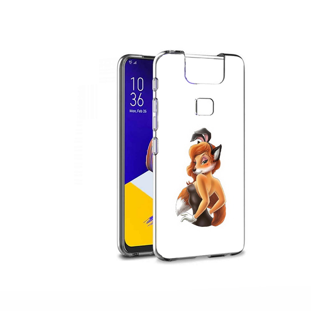 

Чехол MyPads Tocco для Asus ZenFone 6 (ZS630KL) баронесса, Прозрачный, Tocco