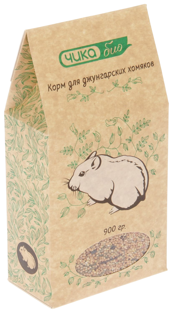 Сухой корм для джунгарского хомяка Чика, БИО, 900 г