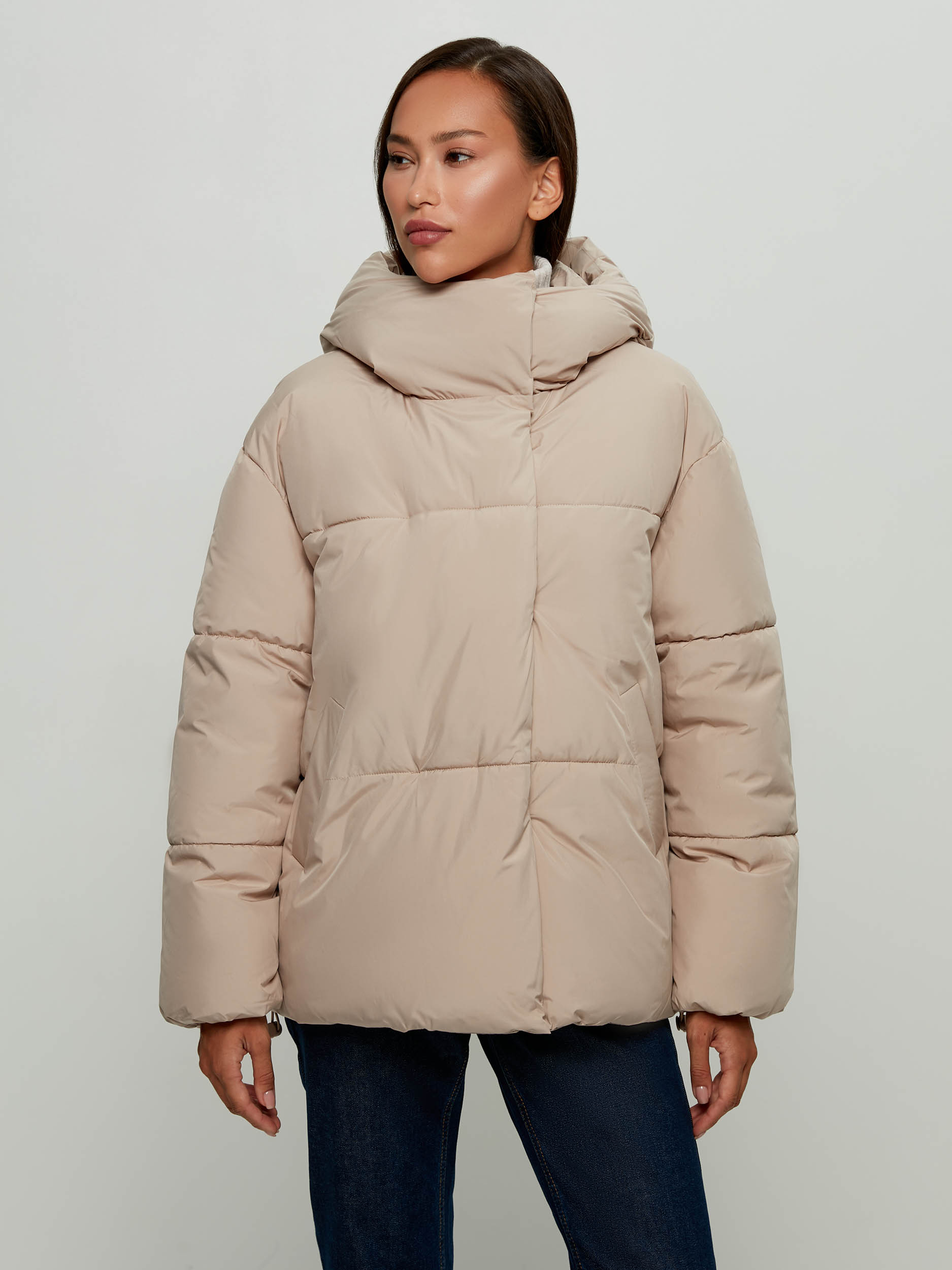 

Куртка женская ZARINA 2369439139-62 бежевая XS, 2369439139-62