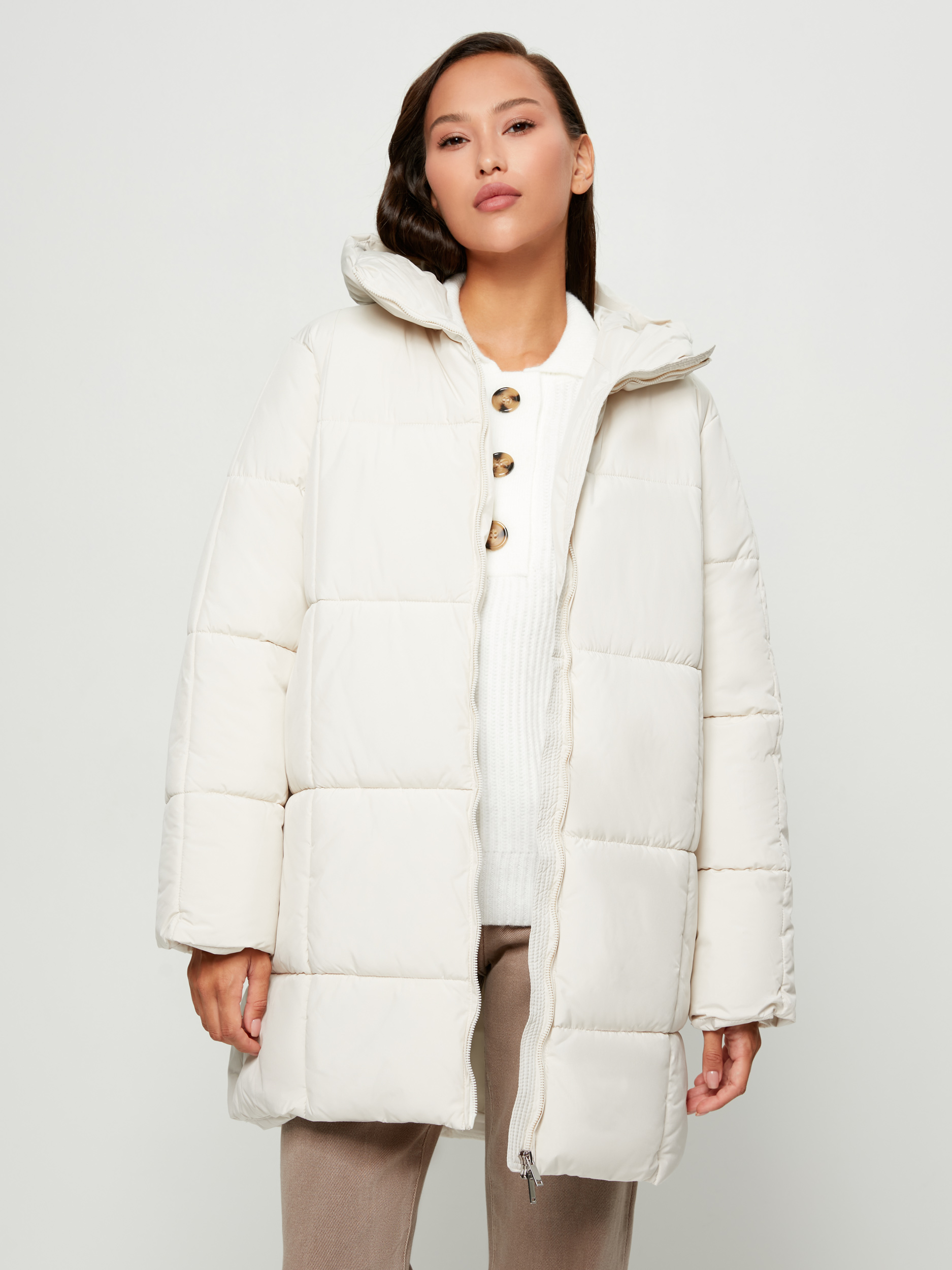 

Куртка женская ZARINA 2369412112-60 бежевая M, 2369412112-60