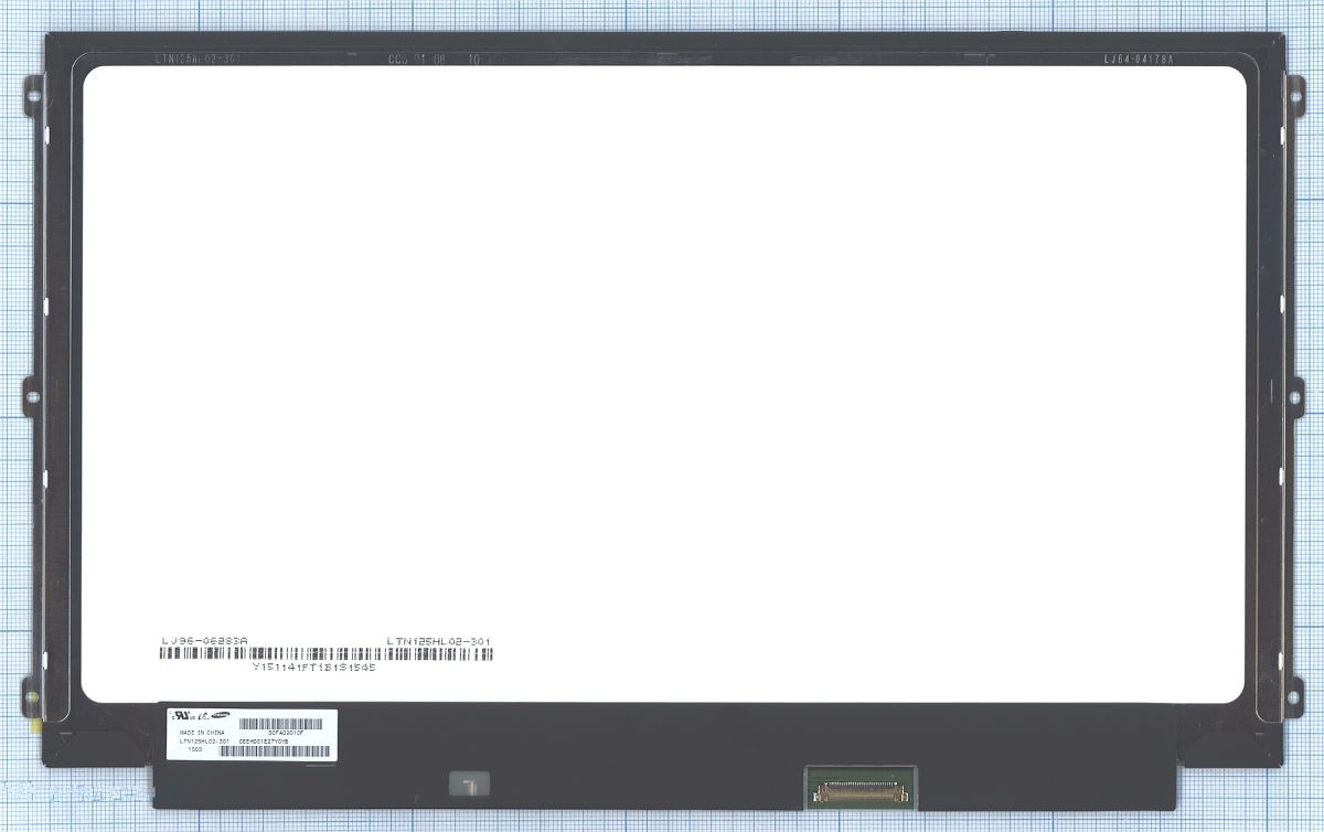 

Матрица ОЕМ для ноутбука LTN125HL02-301, совместимая с p/n: LTN125HL02-301