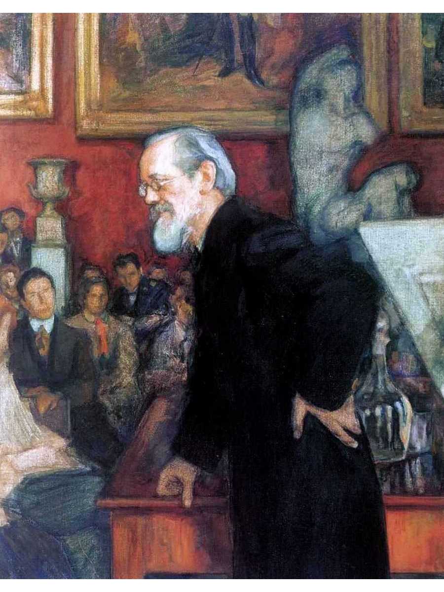 

Постер DRABS A2 Пастернак Леонид Осипович Пастернак Л.О. Портрет историка В.О.Ключевского