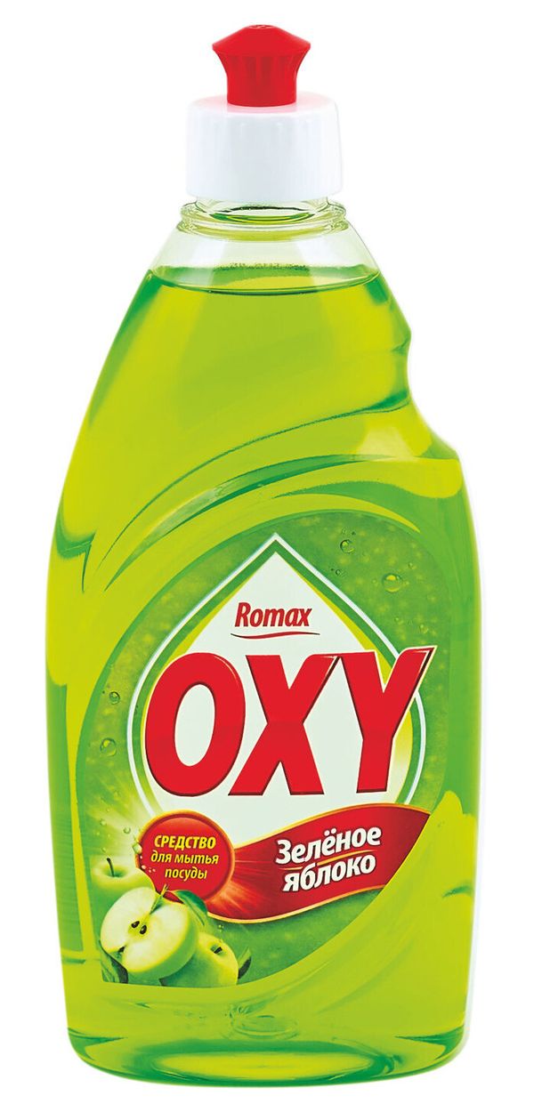 Бальзам Romax Oxy Сочный лимон для мытья посуды 450 мл