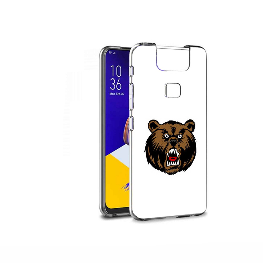 

Чехол MyPads Tocco для Asus ZenFone 6 (ZS630KL) бурый, Прозрачный, Tocco