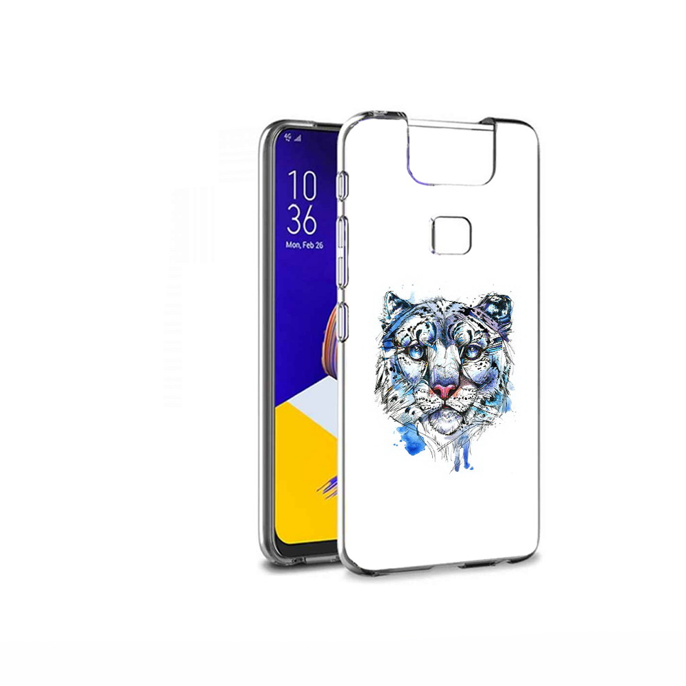 Чехол MyPads Tocco для Asus ZenFone 6 (ZS630KL) водяной тигр