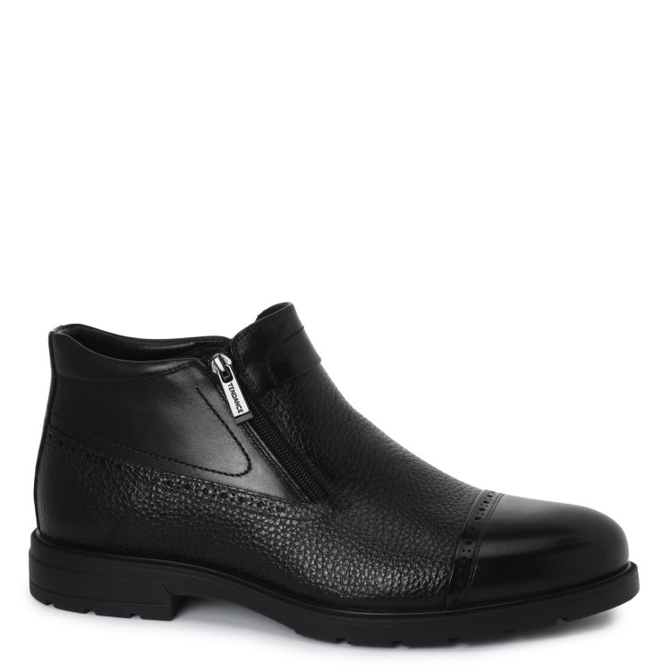 

Полусапоги мужские Tendance MYR06-113 черные 45 EU, Черный, MYR06-113