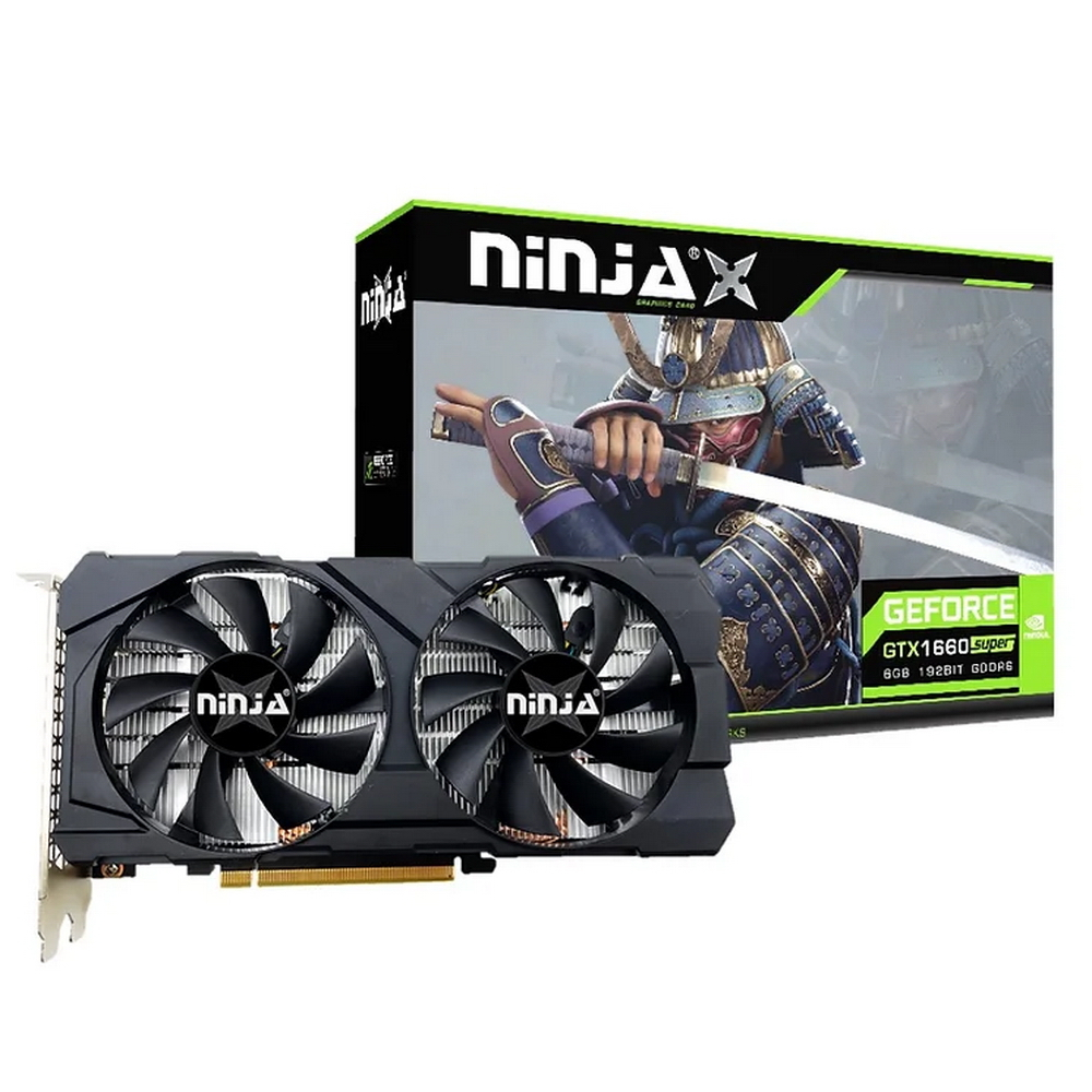 Видеокарта Sinotex Ninja NVIDIA GeForce GTX 1660 SUPER (NF166SF66F)