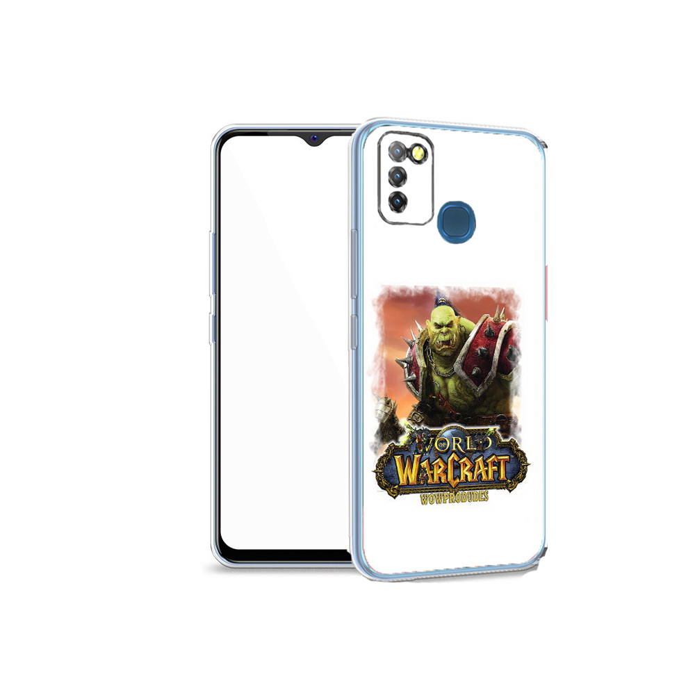 

Чехол MyPads Tocco для Infinix Hot 10 Lite Варкрафт, Прозрачный, Tocco
