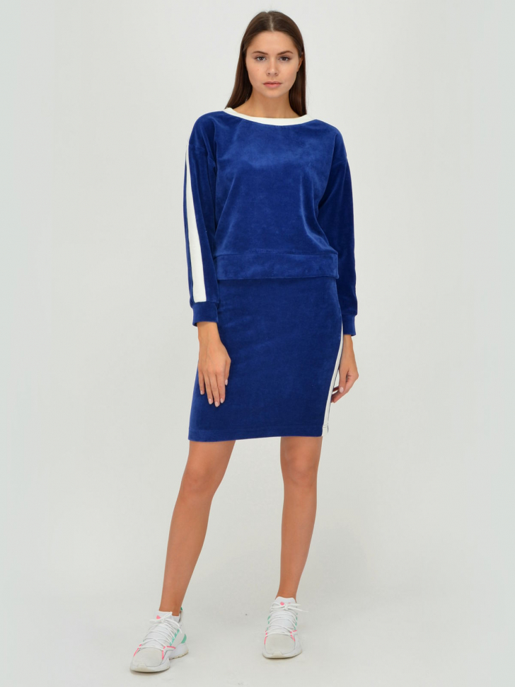 

Свитшот женский Viserdi 3131-тсн 129510 синий 52 RU, 3131-тсн 129510