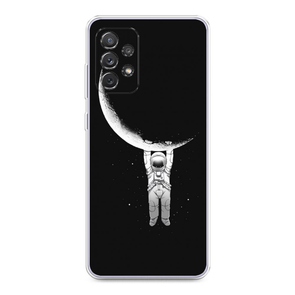 

Чехол Awog на Samsung Galaxy A73 / Самсунг A73 "Космонавт", Белый;черный, 2104650-4