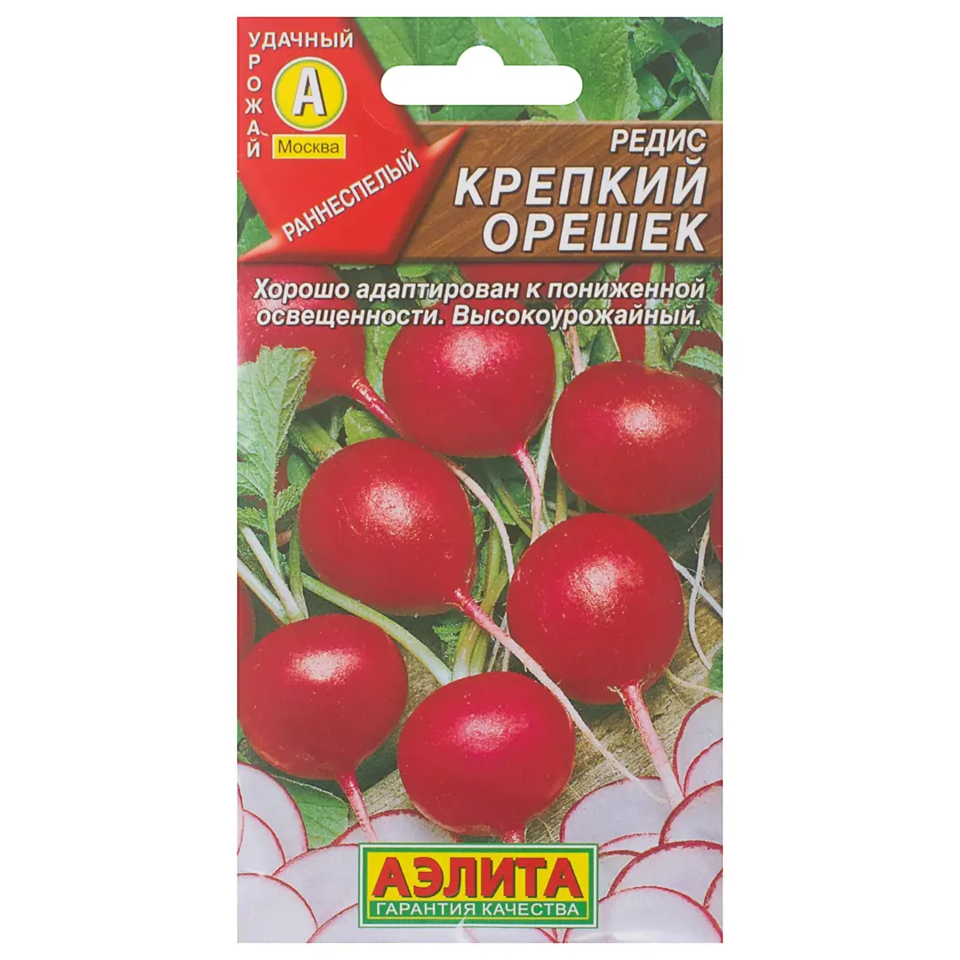 

Семена редис Крепкий орешек Аэлита SSS-81931689 1 уп.